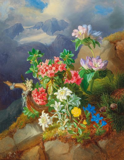 アルプスの花 作： Andreas Lach