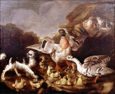 動物の静物画 作： Andreas Lillienberg