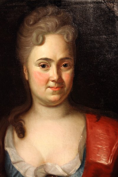 女帝エカチェリーナ 1 世の肖像、1684 年～1727 年、1712 年 作： Andreas Møller