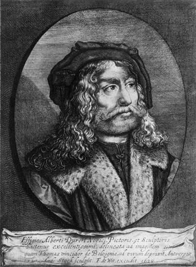 アルブレヒト・デューラーの肖像、1629年、1936年 作： Andreas Stock
