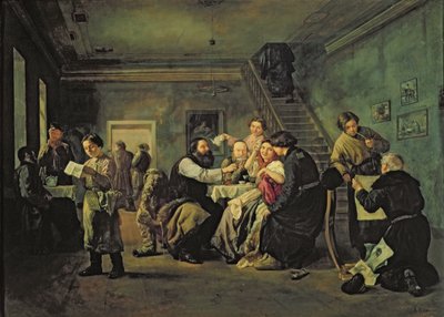 食堂、1859 作： Andrei Andreevich Popov