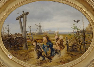 トロイカ、1860年 作： Andrei Andreyevich Popov