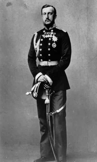大公ニコラスニコラエヴィッチ、ロシアの長老、c1860年代。 作： Andrei Deniere