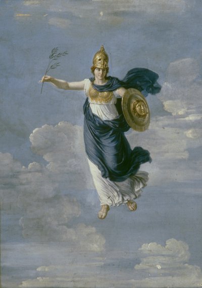 天上のミネルヴァ、1820年 作： Andrei Ivanovich Ivanov