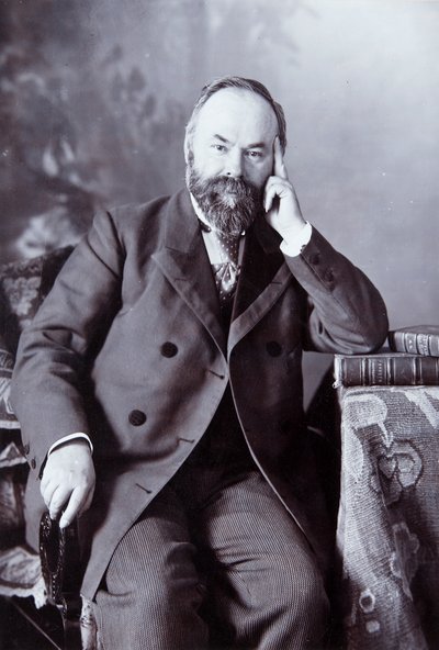 Pyotr Shchukin、ロシアの美術コレクター、c1890-c1900 作： Andrei Osipovich Karelin