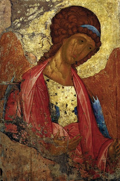 大天使聖ミカエル、c1410。 作： Andrei Rublev