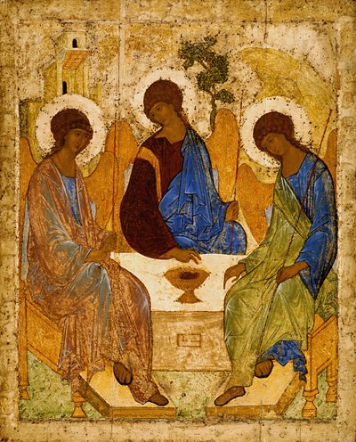 三位一体 作： Andrei Rublev