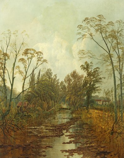 オールドエブブ橋、ニューポート 作： Andrew Allan