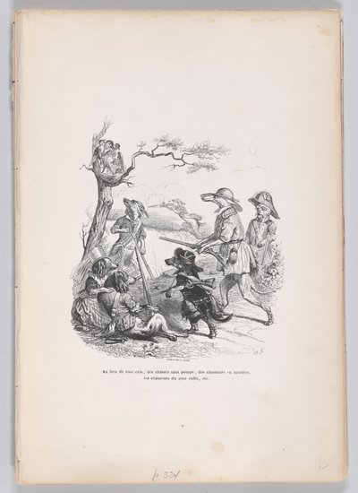 このすべての代わりに...動物の私生活と公の生活のシーンから、カリフォルニア州...、カリフォルニア州。 1837-47。 作： Andrew Best Leloir