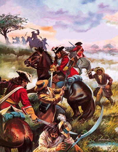 1685年セッジムーアの戦い 作： アンドリュー・ハウワット