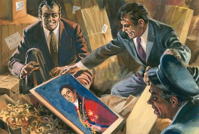 盗まれたウェリントン公爵のゴヤ肖像画を取り戻す 作： アンドリュー・ハウワット
