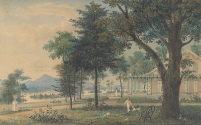 造園の理論と実践に関する論文、1841年。 作： Andrew Jackson Downing