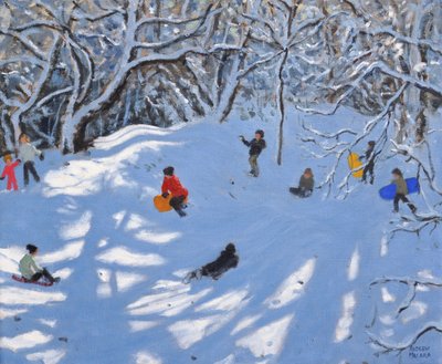 クリスマス、Allestree Woods、ダービー、2017、 作： Andrew Macara