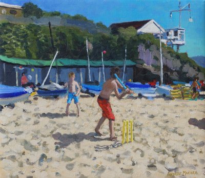 クリケット、そして黄色い切り株、アバソック 作： Andrew Macara
