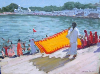 乾燥サリ、プシュカル 作： Andrew Macara