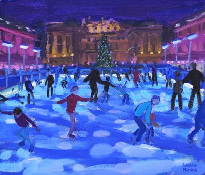 イブニングスケーター、サマセットハウス、2015年、 作： Andrew Macara
