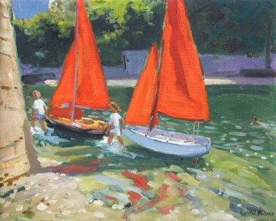 帆船Looeの女の子、2014年、 作： Andrew Macara