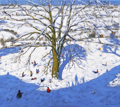 ヒルサイド、エルトン、ロウズリー、チャッツワース、ダービーシャーの近く。 （リワーク）2017 作： Andrew Macara