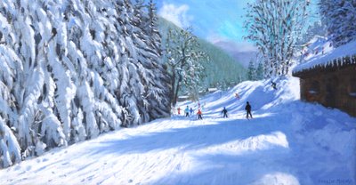 モリジンに戻る（キャンバスに油彩） 作： Andrew Macara