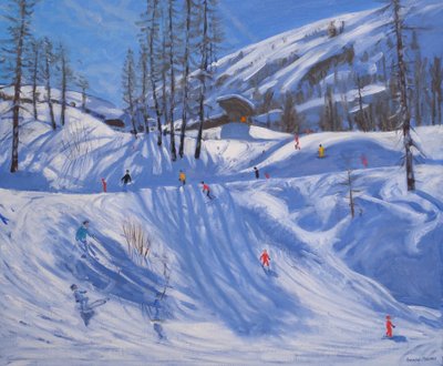 スキーステーション、ティーニュ、2009 作： Andrew Macara