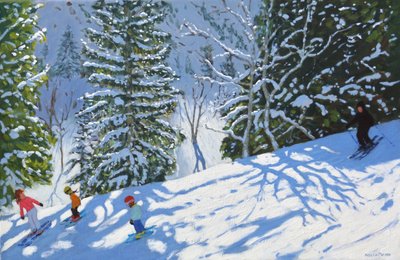 2019年、クーシュベルからラ・タニアへのスキー旅行 作： Andrew Macara