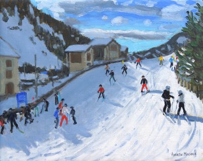 セルヴァヴァルガルデーナ、2016年までスキー 作： Andrew Macara