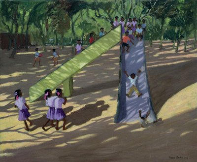 スライド、マイソール、2001 作： Andrew Macara