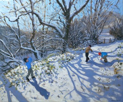 スノーボールファイト、2007 作： Andrew Macara