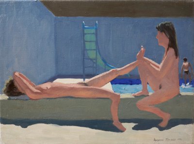 ペディキュア、1991、 作： Andrew Macara