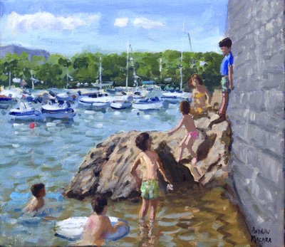 クライミングロック、テンビーハーバー、2016、 作： Andrew Macara