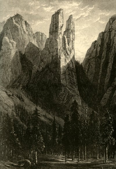 「大聖堂の尖塔」、1872 年。 作： Andrew Varick Stout Anthony