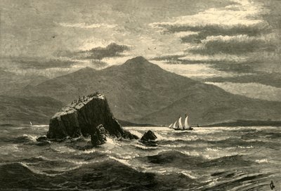 「タマルパイス山と赤いポーチ」、1872 年。 作： Andrew Varick Stout Anthony