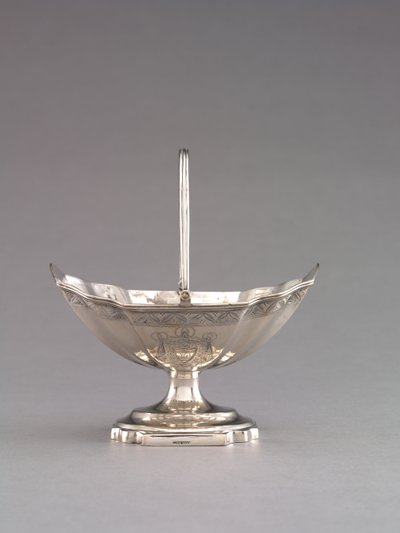 シュガーバスケット、1796年頃 作： Andrew and Gordon Gordon
