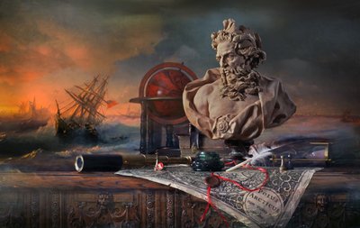 航海学「荒れ狂う海」 作： Andrey Morozov