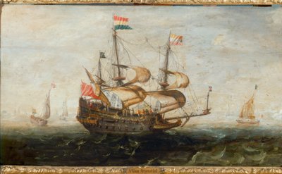 オランダ船 作： Andries van Eertvelt