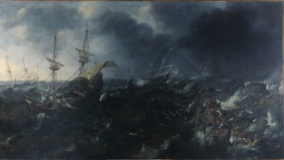 レパントの戦い 作： Andries van Eertvelt