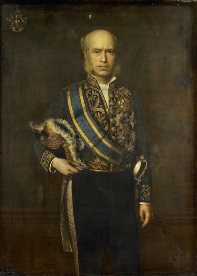 ヨハン・ヴィルヘルム・ヴァン・ランスベルゲ (1830-1906)。 総督 (1875–1880) 作： Andries van den Berg