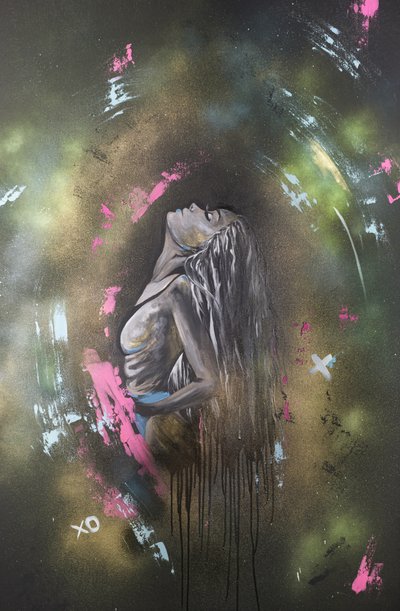 魂を込めた女性の表現 作： Anete Purina-Purite