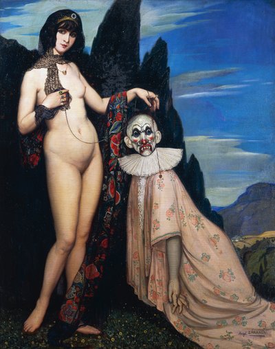 A mulher e o fantoche 作： Ángel Zárraga