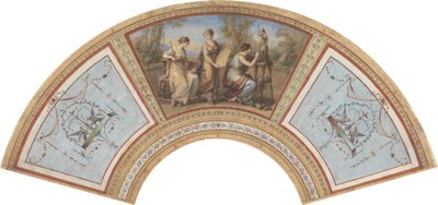 ファンのためのデザイン 作： Angelica Kauffmann