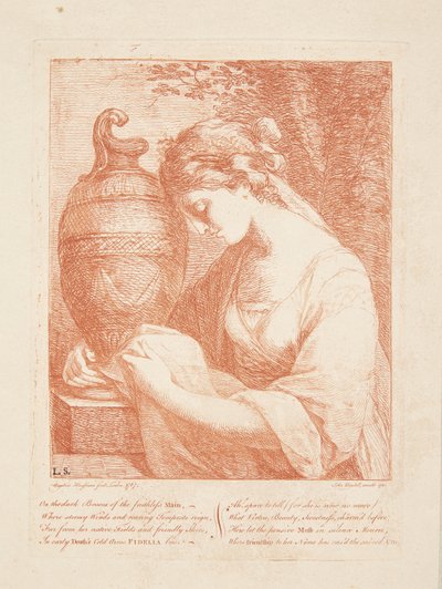 壷の女 作： Angelica Kauffmann