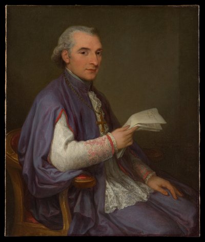 ジュゼッペ・スピーナ司教（1756–1828） 作： Angelica Kauffmann