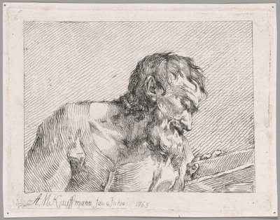 老人の読書 作： Angelica Kauffmann