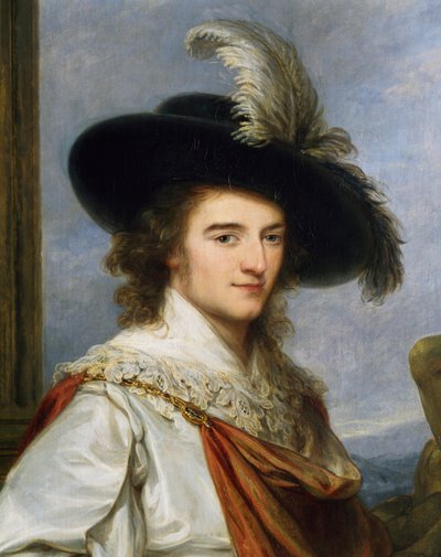 ヨーゼフ・ヨハン・グラーフ・フライズの肖像 作： Angelica Kauffmann