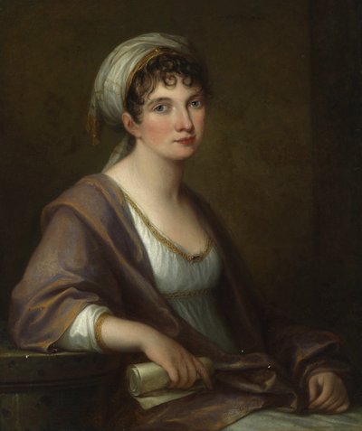 フランツィスカフォンカウニッツリーツベルク王女の肖像、1805年に生まれたウングナードフォンヴァイセンウルフ伯爵 作： Angelica Kauffmann