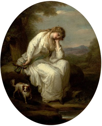マリア 作： Angelica after Kauffmann