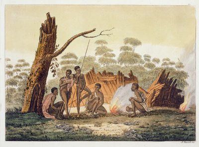 ニューホランドのロロの住民、ジュールズフェラーリオの「ルコスチュームアンシェンエモデルヌ」のプレート60、c.1820s-30sを公開 作： Angelo Biasioli