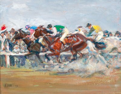 ドイツ語: 競馬 作： Angelo Jank