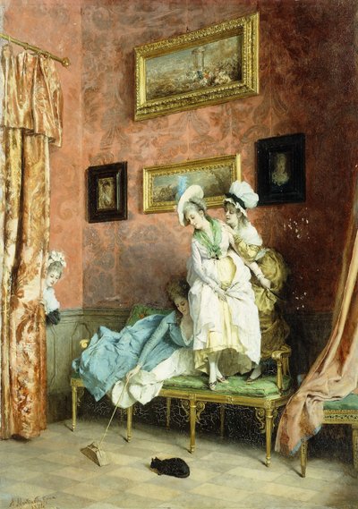 監禁、1874年 作： Angelo Martinetti