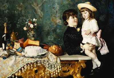 パーティーの準備、 作： Angelo Martinetti
